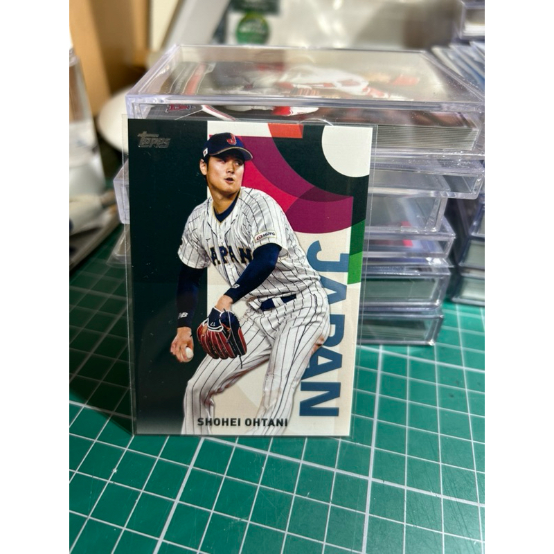 大谷翔平 球員卡 2023 TOPPS JAPAN WBC-12 日本隊投手版