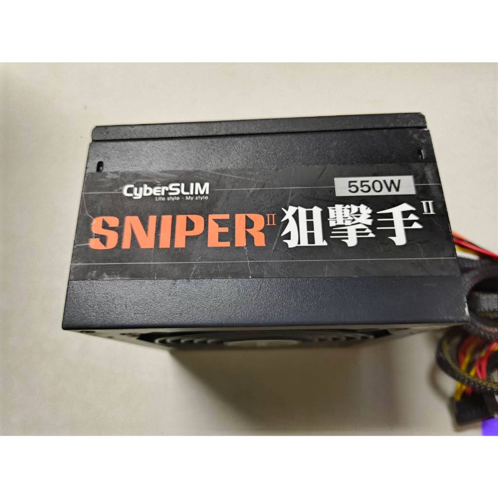 #P160 CYBERSLIM SNIPER 550W 電源供應器 MIT-03 550W