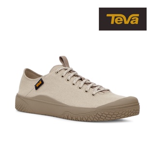 【TEVA】男帆布鞋 戶外兩穿式/後跟踩/懶人鞋/休閒鞋/帆布鞋/穆勒鞋-Terra Canyon 羽毛灰(原廠)