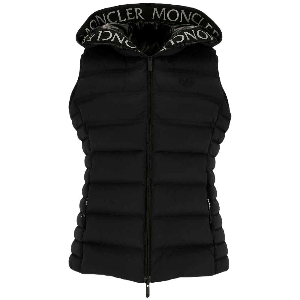 【鋇拉國際】MONCLER 女款 ALITERSE 連帽羽絨背心 黑色 義大利正品代購 歐洲代購 台北實體工作室