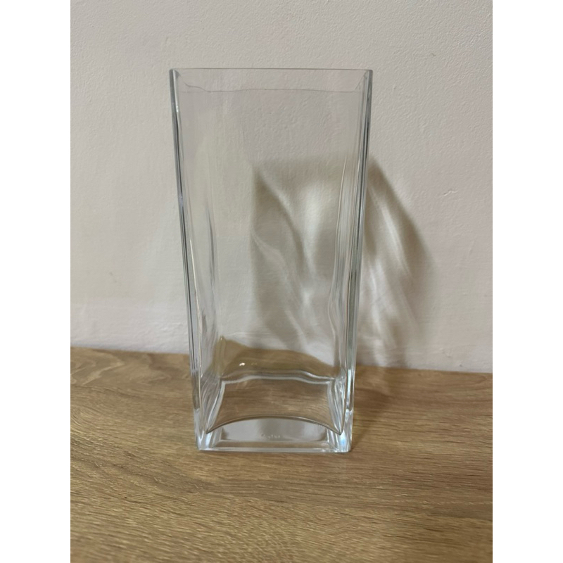 ikea透明玻璃花瓶 花器 花盆