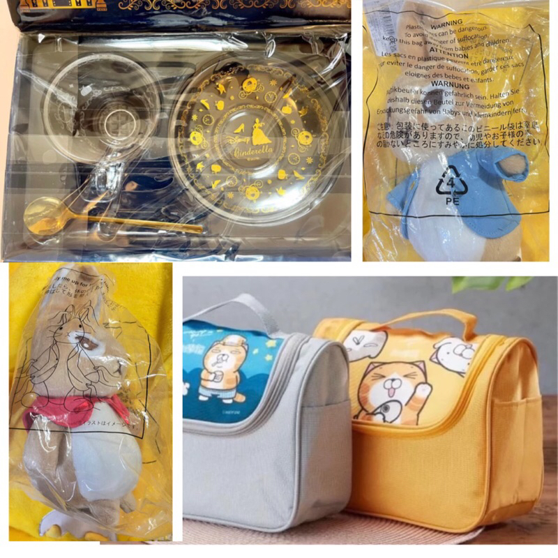 日本限定 迪士尼 正版咖啡杯 彼得兔 娃娃 公仔 玩偶 白爛貓 萬用包 托特包 手提包 手提袋 聯名