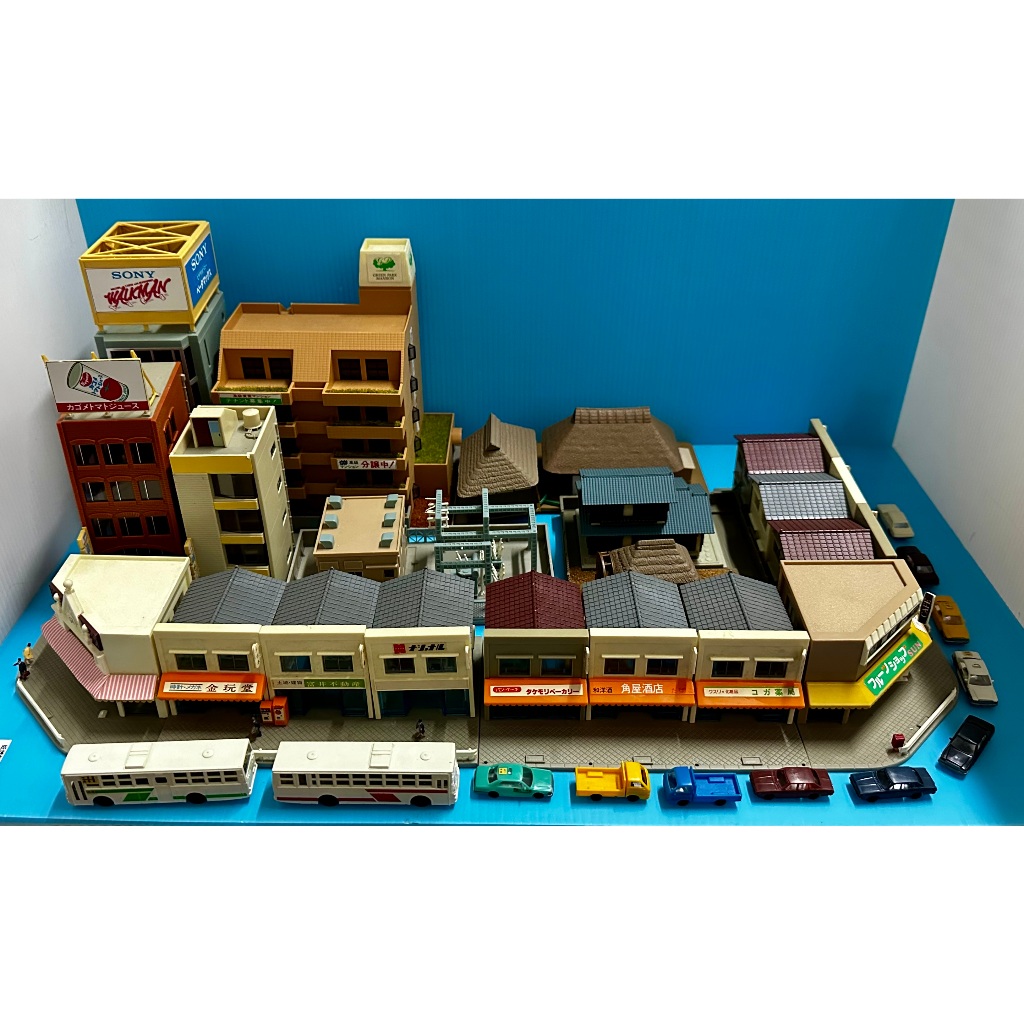 TOMYTEC TOMIX BANDAI N規 建物模型 古民家 公寓 商店 電氣屋 小屋大廈 小汽車巴士 共25個選項