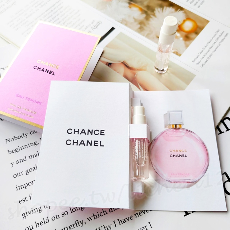 CHANEL 香奈兒 CHANCE 粉紅甜蜜系列 新品📣 粉紅甜蜜香水 1.5ml 針管香水 體驗 噴式 花果香調 試管