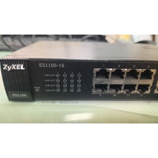 16 port hub 合勤 zyxel ES1100-16 交換器 網路交換器 二手