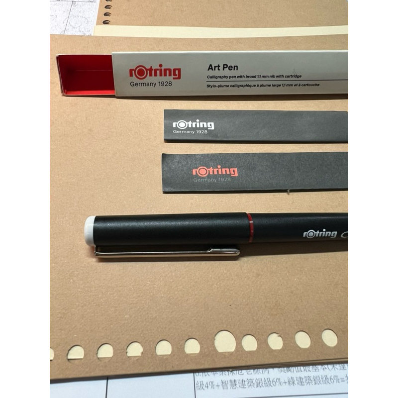 Rotring art pen藝術筆m尖（近全新）