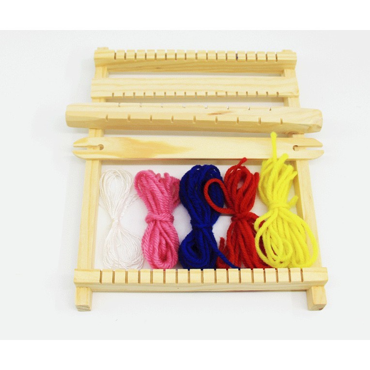 簡易木質織布機 兒童織布機