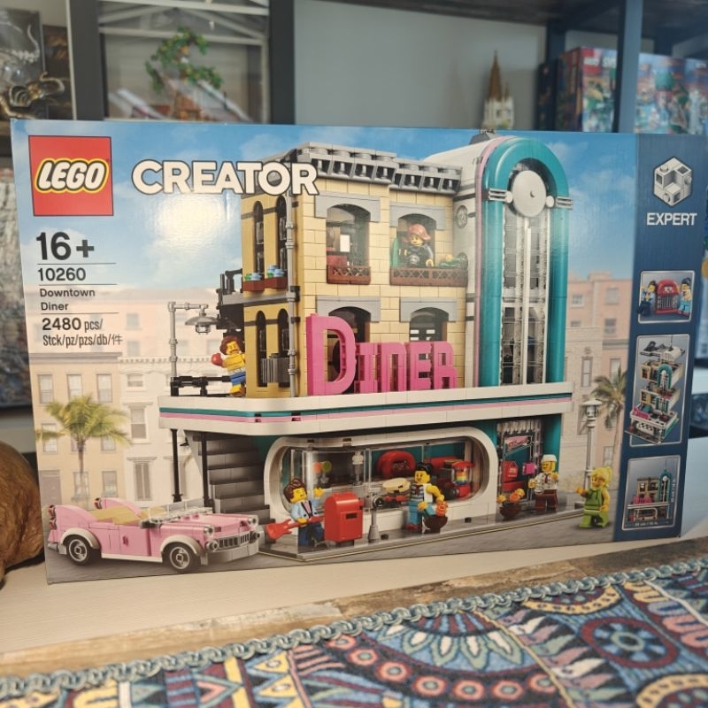 LEGO 樂高 全新未拆 美式餐廳 10260 Downtown Diner