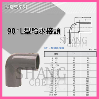 🚀蝦店隔日到貨🔥南亞 PVC 厚 90度灣頭 OL 2"~4" L型給水接頭 水管接頭 彎頭 三通 管材 塑膠管料.