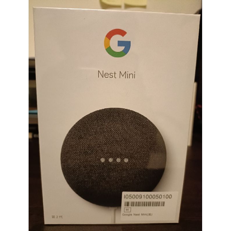 [全新未拆]Google Nest Mini 2(黑色)