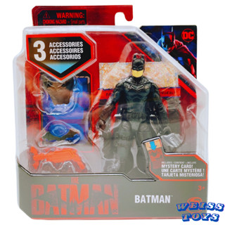 ★維斯玩具★ BATMAN 蝙蝠俠 4吋 電影版 可動公仔 玩具 DC 正義聯盟 SPIN MASTER 全新現貨不挑盒