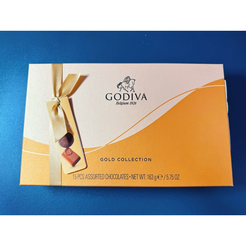 《現貨供應》GODIVA 金裝巧克力禮盒15顆163g 情人節禮物