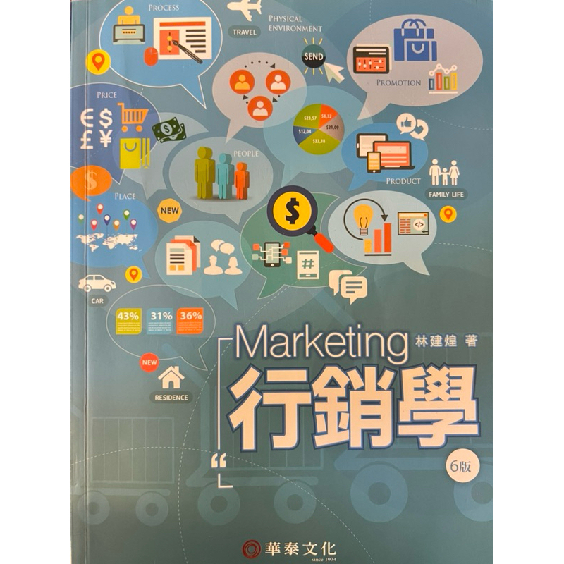 行銷學 6版 華泰文化、行銷管理 第6版 全華圖書