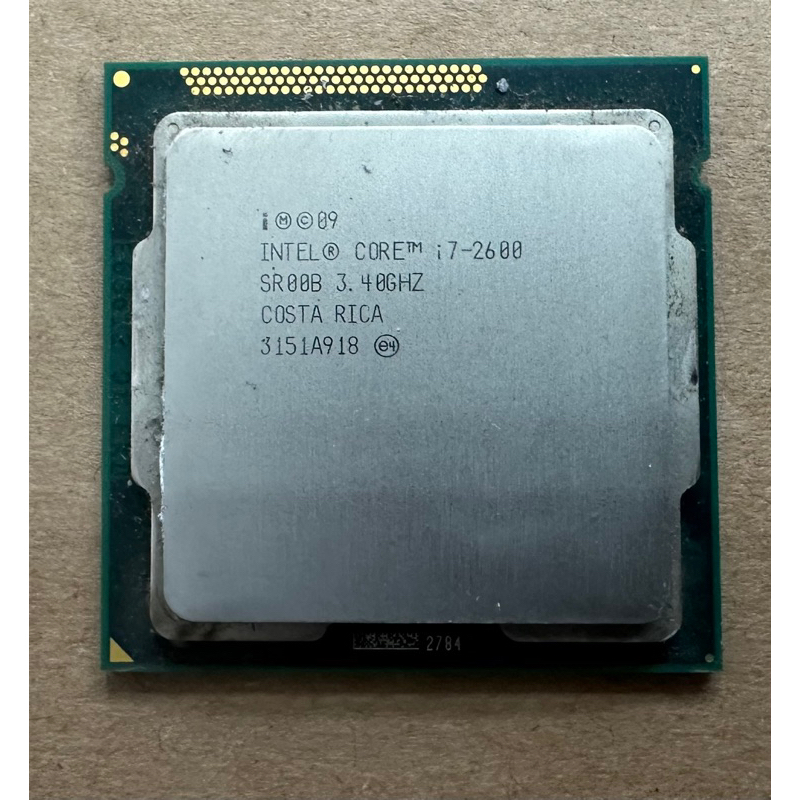 中古 二手 良品 CPU I7-2600 功能正常 可以開機