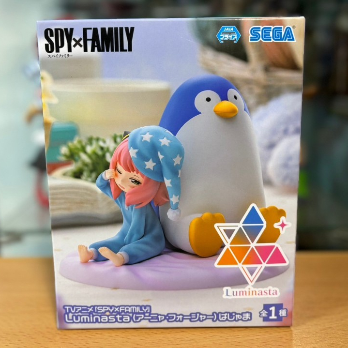 正版 日版 SEGA Luminasta 間諜家家酒 SPY x FAMILY 安妮亞.佛傑 睡衣 企鵝曼 企鵝先生