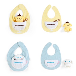 【日本直送】預購 三麗鷗Sanrio Baby 布丁狗 大耳狗 可機洗 嬰兒 幼兒圍兜兜 娃娃圍巾 口水巾