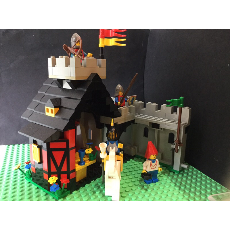 LEGO樂高經典絕版Castle城堡系列6067 Guarded Inn城樓酒吧二手美品