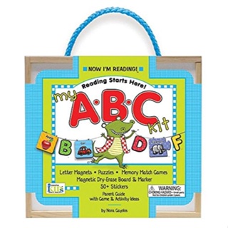 【二手, 狀況佳】InnovativeKids ABC KIT 學習字母百寶箱 英文字母教材 My ABC Kit ―