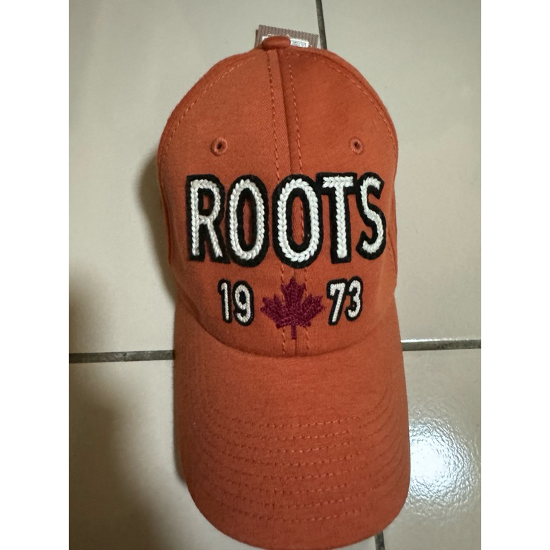 搬家出清ROOTS全新橘色棒球帽