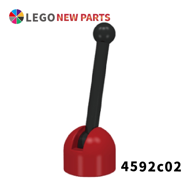 【COOLPON】正版樂高 LEGO 黑色槓桿的天線小底座 73587c02 4592c02 74335 紅色