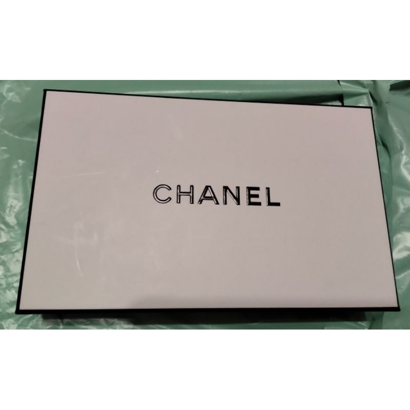 二手 Chanel 香奈兒香水 收納盒 禮物盒 緞帶 包裝紙 防塵盒 專櫃 紀念 收藏