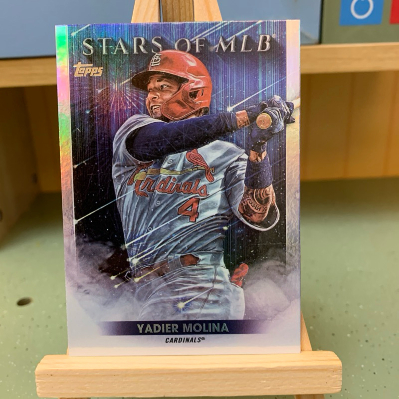 2022 Topps Stars of  MLB  Yadier Molina 流星球星特卡