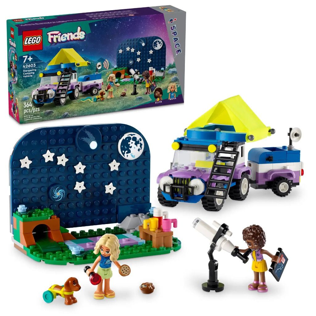 【台中宏富玩具】樂高積木 LEGO Friends  42603 觀星露營車