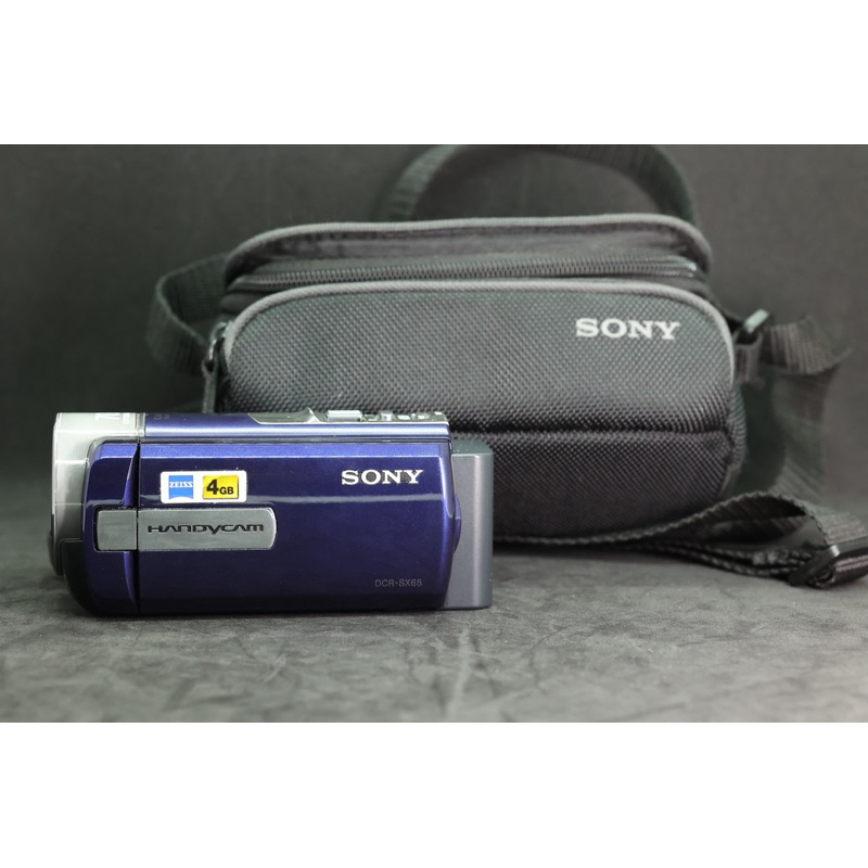 二手 索尼 Sony DCR-SX65 4GB記憶卡式數位攝影機 70倍變焦