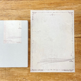 《牽筆文具社》tutty design • old music score A6尺寸 便箋