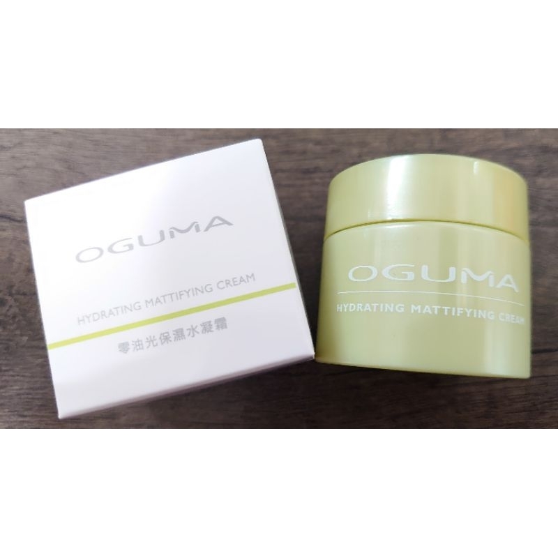 【全新未拆】OGUMA 水美媒 零油光保濕水凝霜 30ml．保存期限2025年