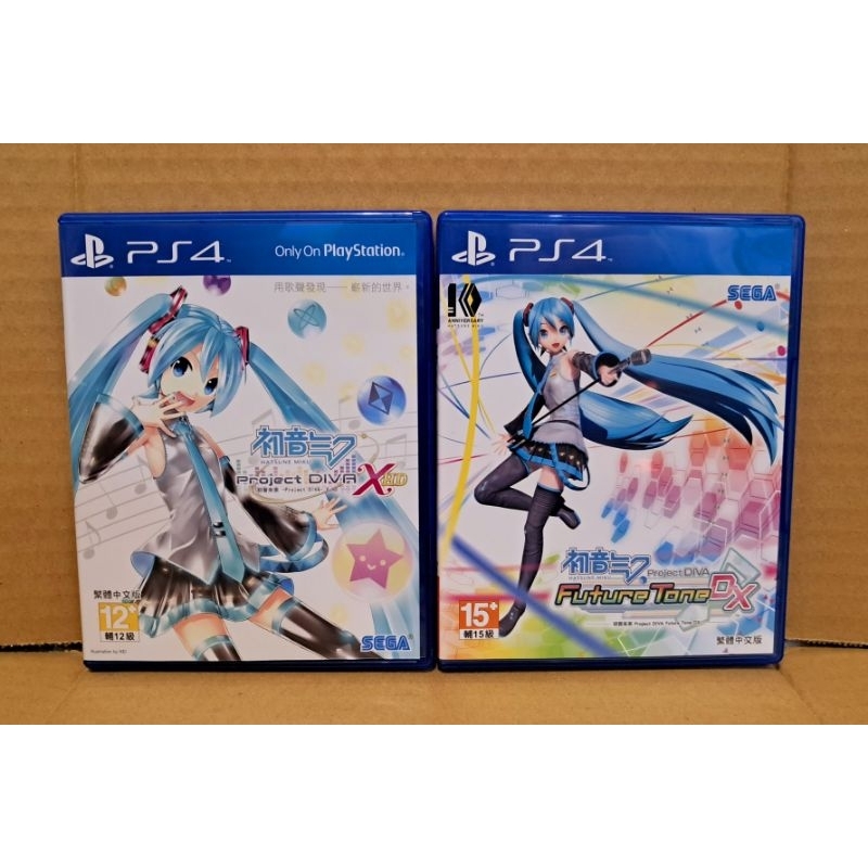 全新ps4遊戲片中文版 初音未來 Project DIVA Future Tone DX DIVA X HD PS5遊戲