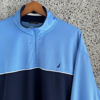 [Oldman Vintage]Nautica Half Zip 半拉鍊 長袖 古著 XL號 H41
