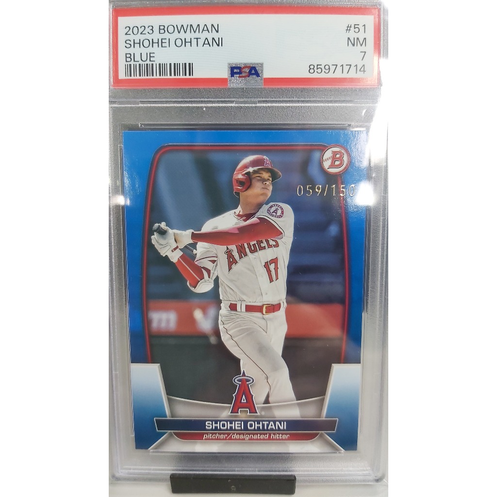 大谷翔平 限量 150張 鑑定卡 PSA 2023 Topps Bowman Shohei Ohtani