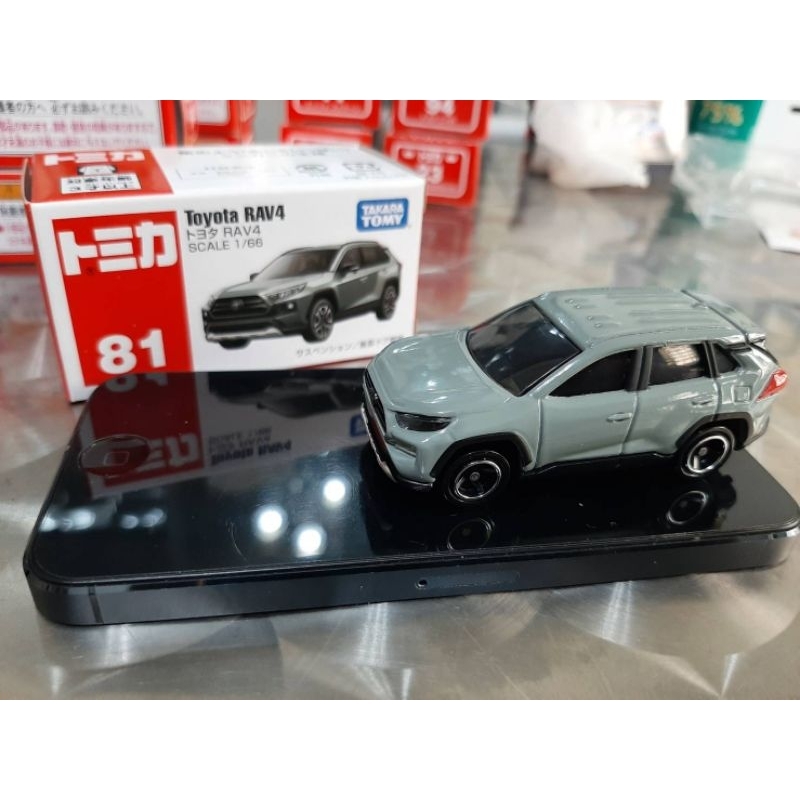 Tomica 81 RAV4 拆檢品 絕版 附膠盒