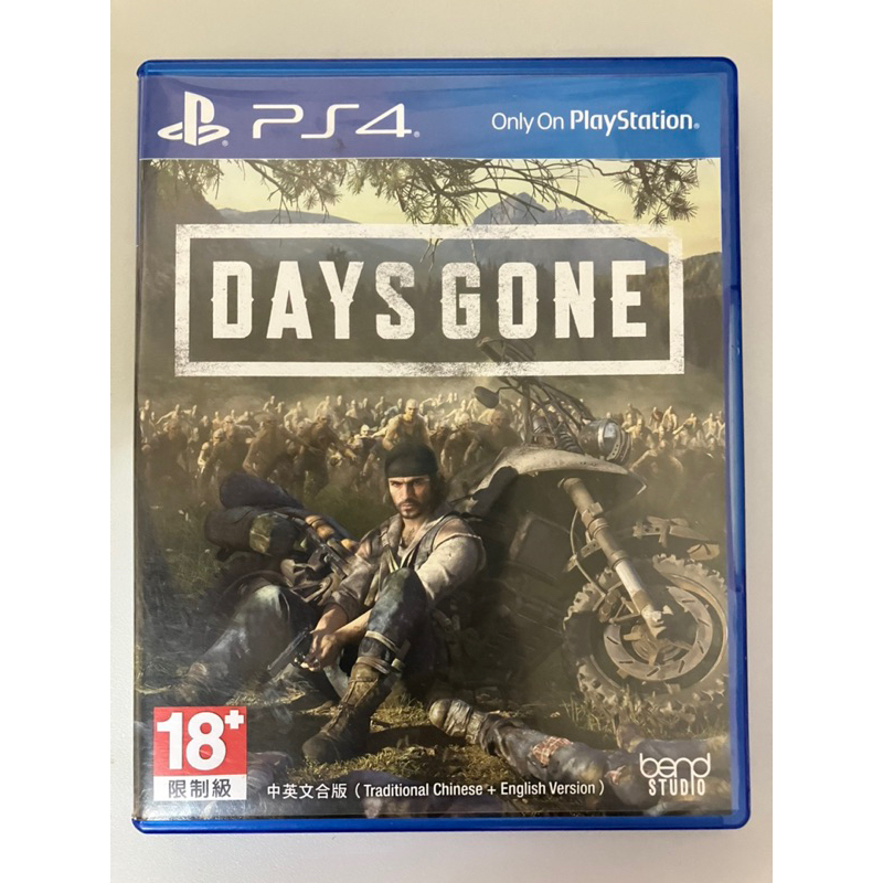 PS4二手遊戲片 往日不再 中文版 days gone