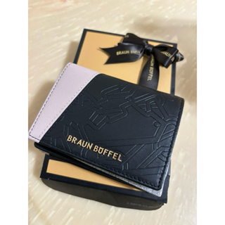 【BRAUN BUFFEL 德國小金牛】名片夾/單折短夾 玫瑰色/BF672-141-MUR