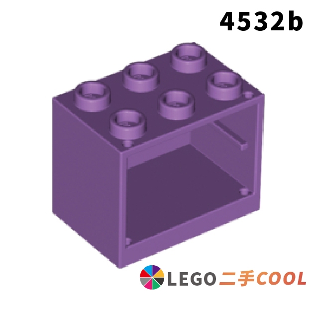 【COOLPON】正版樂高 LEGO【二手】櫥櫃 置物櫃 2x3x2 4532b 92410 多色(無抽屜)