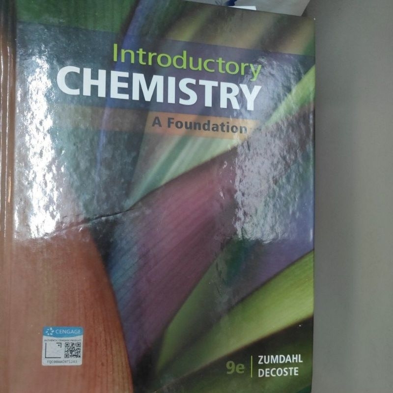 普通化學 大學用書Zumdahl: Introductory Chemistry: A Foundation, 9/e