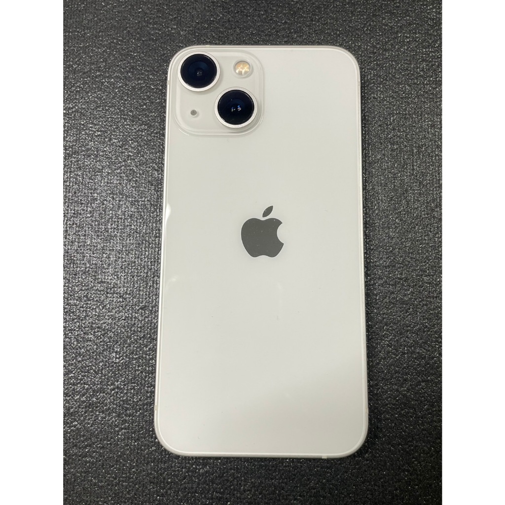 【有隻手機】Apple iPhone 13 mini 128G 星光色-電池-100%-無盒裝、配件-單手機