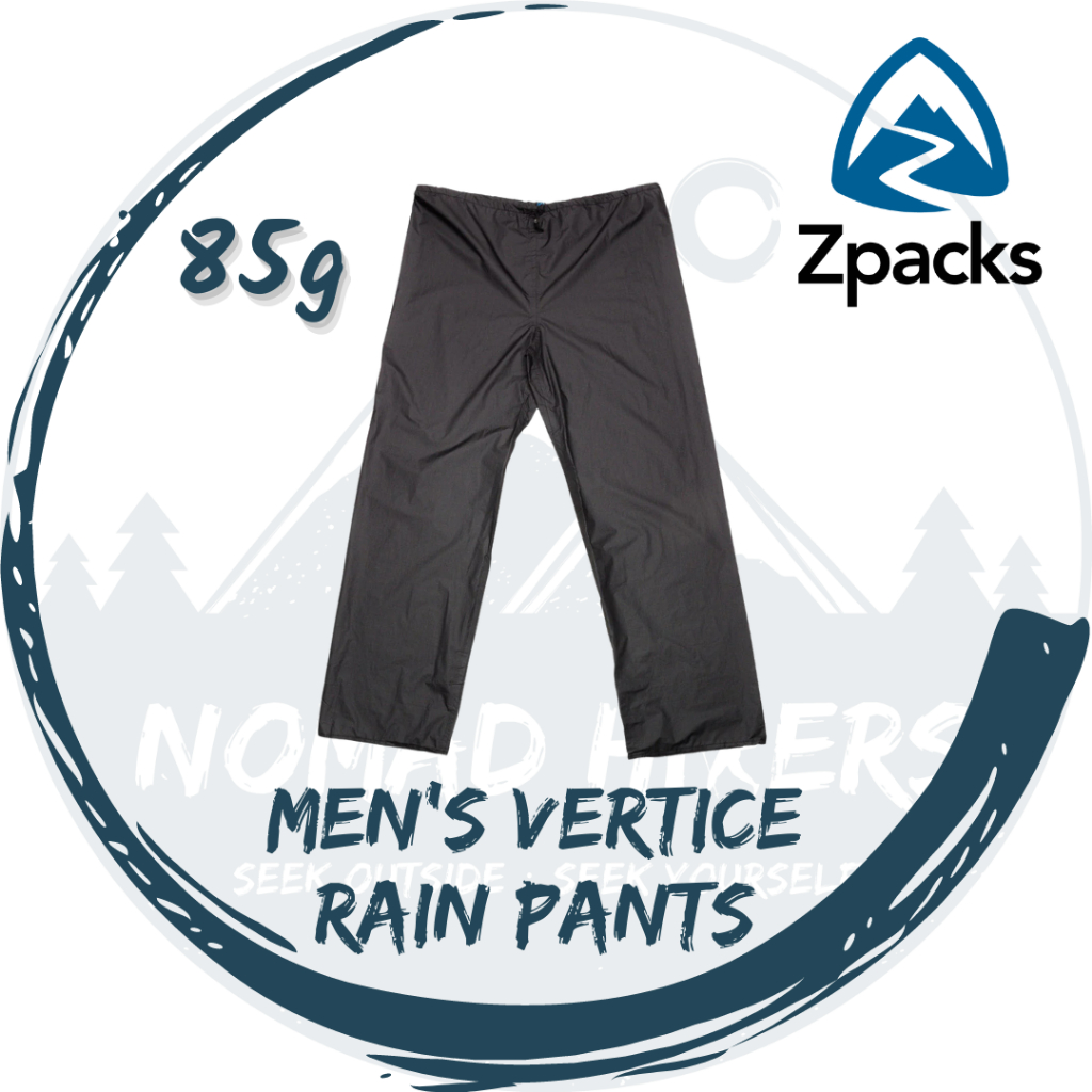 【游牧行族】*現貨*Zpacks Men's Vertice Rain Pants 超輕量防水雨褲 男款 85g