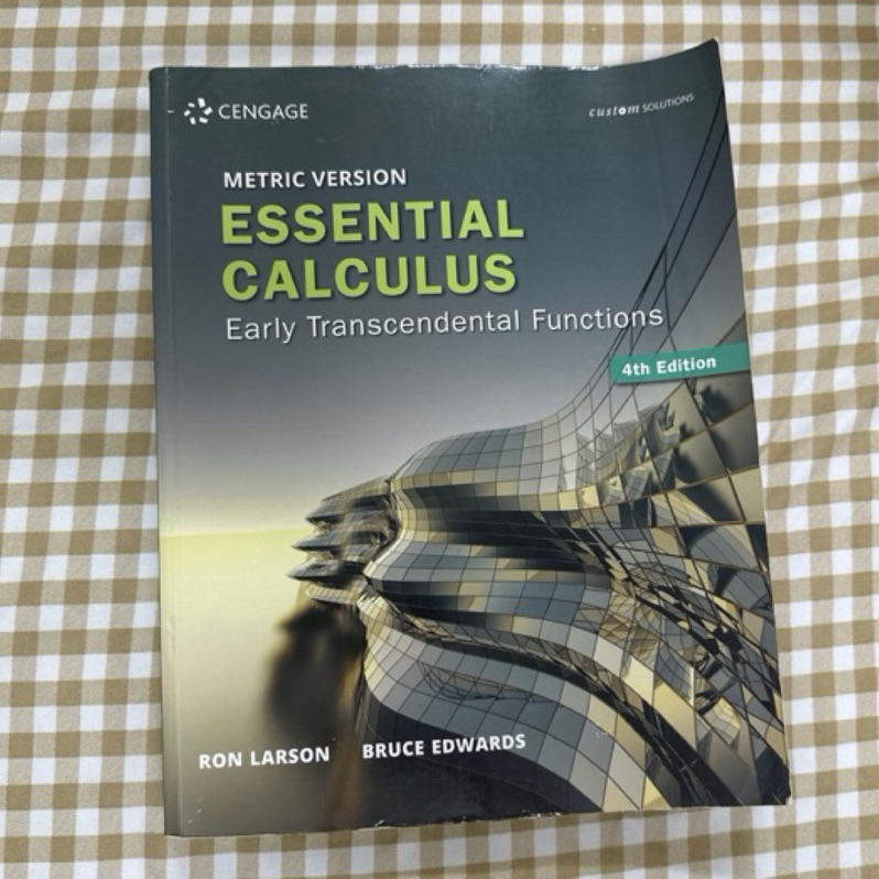 （二手書）essential calculus
