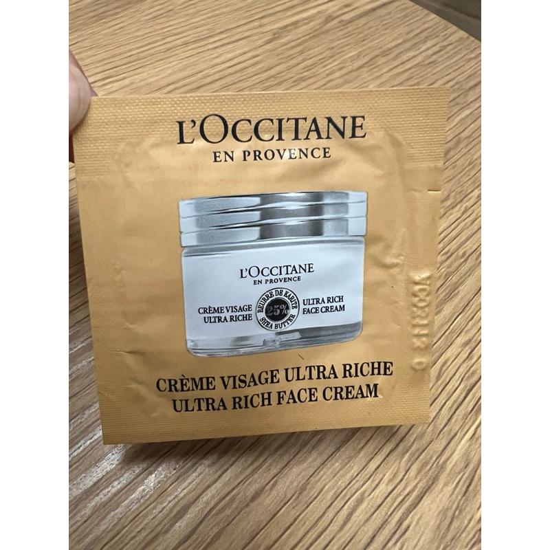 L'OCCITANE 歐舒丹 乳油木保濕霜 1.5ml 光萃肌活露 乳油木護手霜 乳油木蠟菊賦活美頸霜 蠟菊精華彈力機能