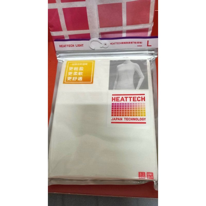 Uniqlo  Heattech Light輕暖款高領女 長袖發熱衣