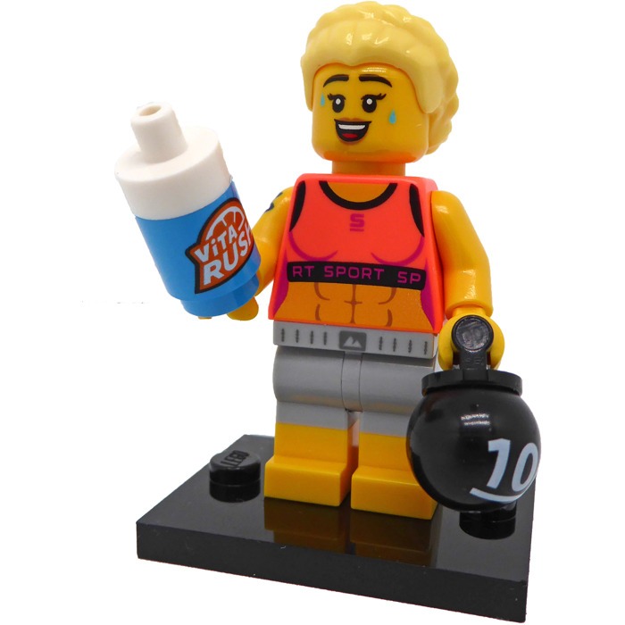 LEGO 樂高 71045 Minifigures 人偶包25代 7號 健身教練 Fitness Instructor
