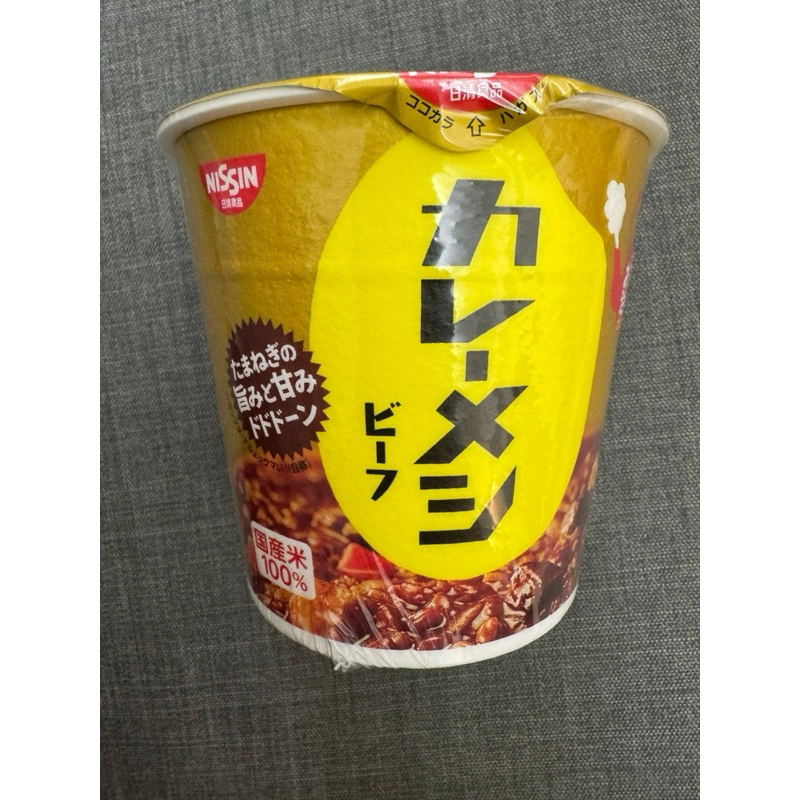 日本 日清 牛肉咖哩泡飯 NISSIN