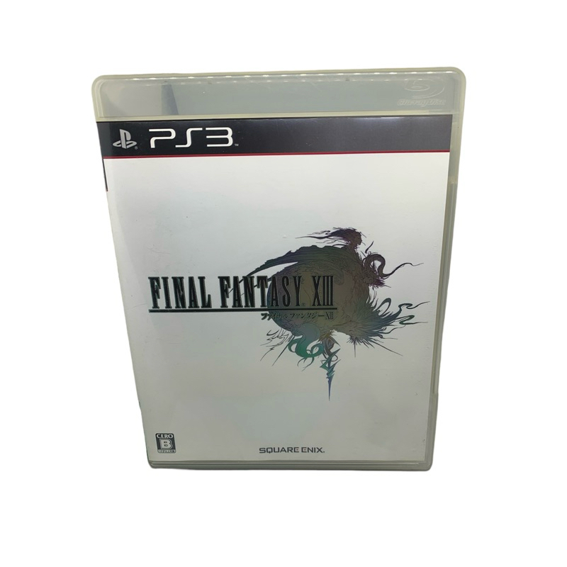 PS3 太空戰士13 最終幻想13 Final Fantasy XIII &amp; XIII-2 日版 盒裝 附說明書 二手