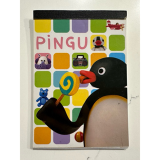 二手台製 企鵝家族 PINGU 信紙本 15x10.5公分