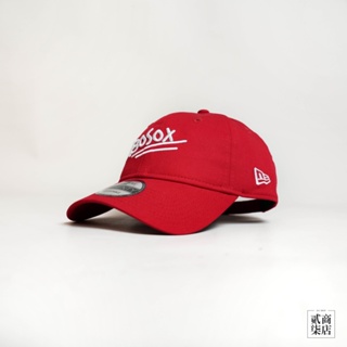 貳柒商店) New Era 9TWENTY 920 MLB 紅色 老帽 帽子 波士頓 紅襪隊 刺繡 NE13956998