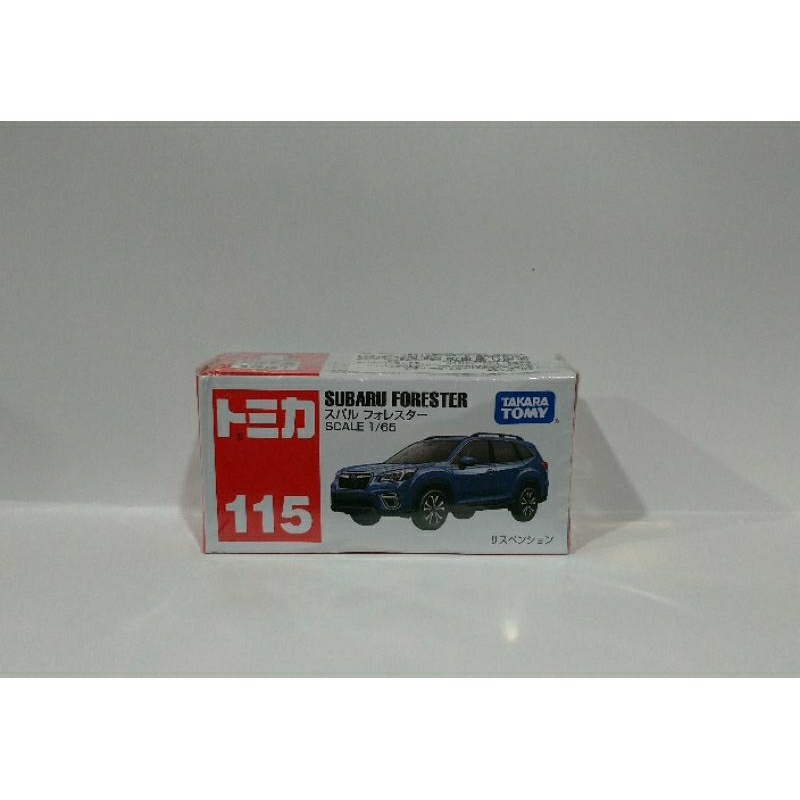 絕版 盒損 全新未拆 TOMY TOMICA 115號 多美 SUBARU FORESTER速霸陸 森林人