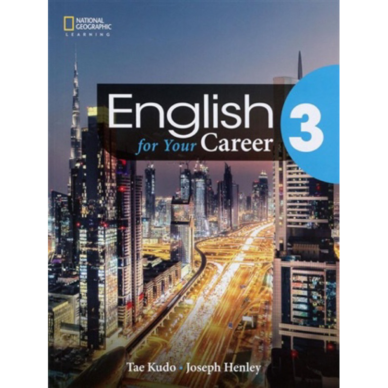 English for your career 3 Tae Kudo Joseph Henley